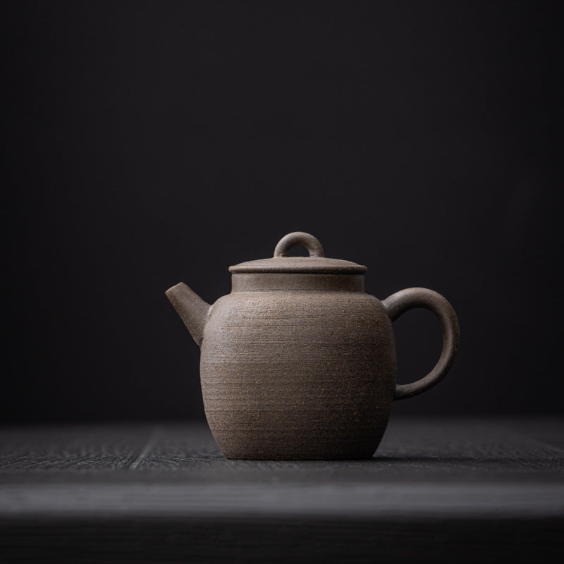 Chinese traditional purple clay pot tea clay manual kung fu tea set home living room purple clay pot business activities accompanied by gifts to elders