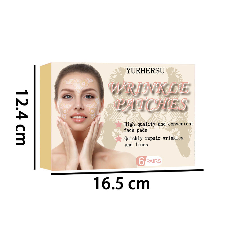 YURHERSU butterfly-shaped mask patch forehead patch hydrating moisturizing contraction of pores to moisturize and tighten soothing skin