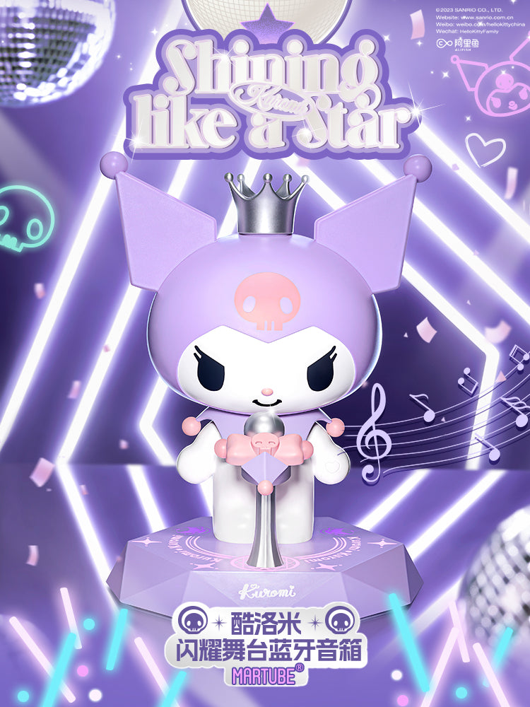 Mark Tubbs Kuromi audio wireless high quality small speakers birthday gift female Kuromi portable home use