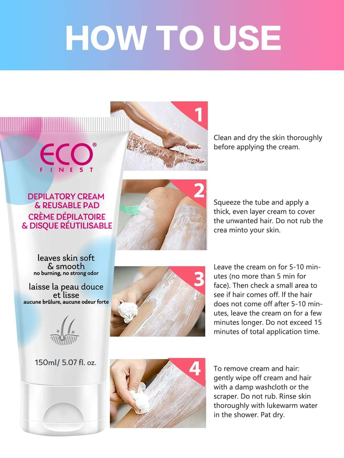 ECO Ha R Cea 150m5.07oz, 1pcs Body Care Wax Comfort Cosmetic