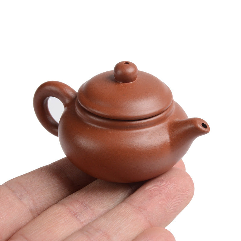 Chinese traditional purple clay pot tea clay manual kung fu tea set home living room purple clay pot business activities accompanied by gifts to elders