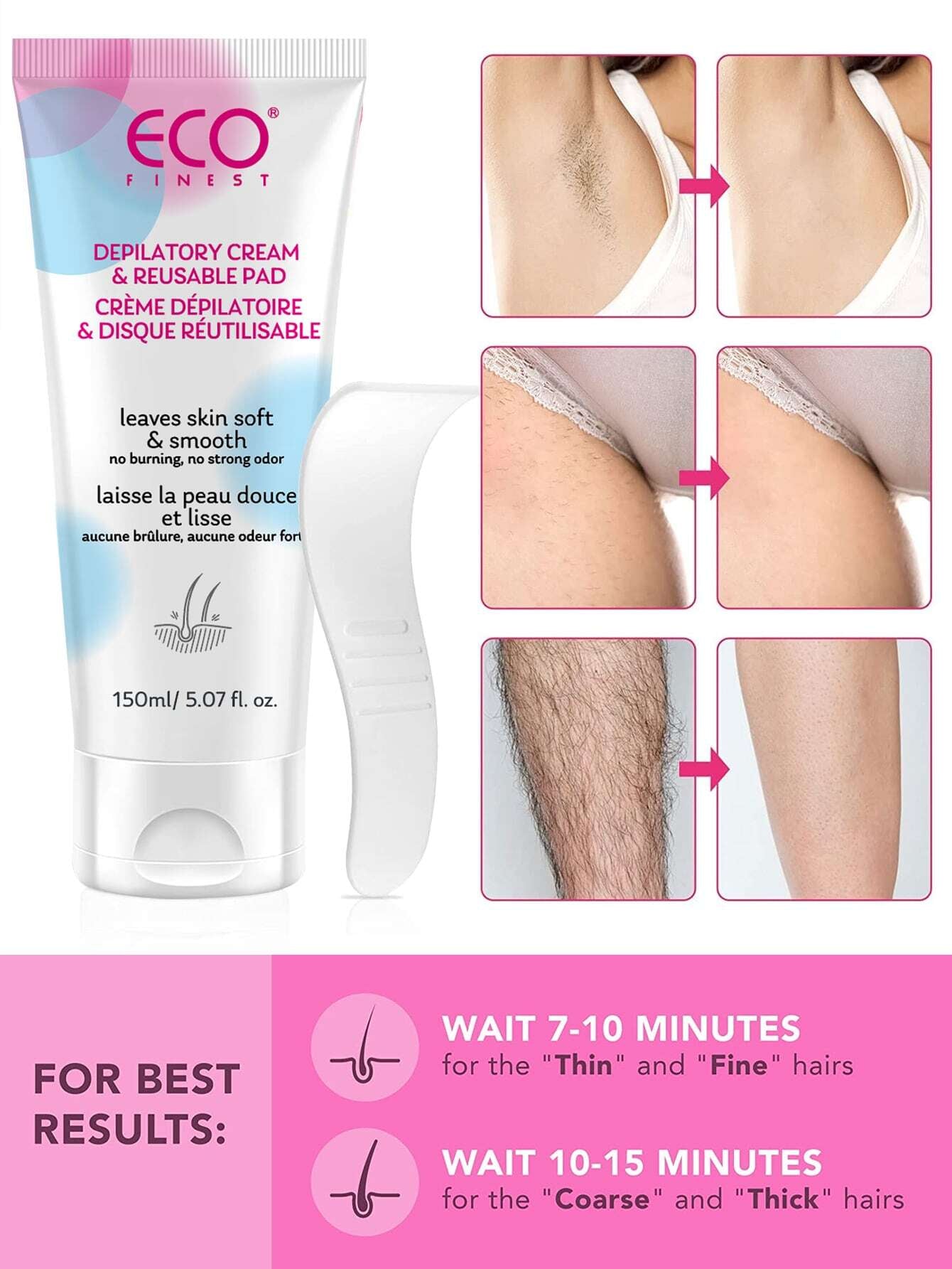 ECO Ha R Cea 150m5.07oz, 1pcs Body Care Wax Comfort Cosmetic