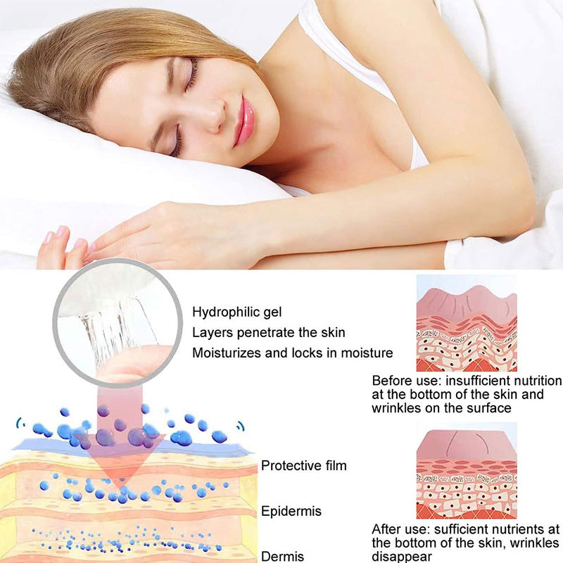 YURHERSU butterfly-shaped mask patch forehead patch hydrating moisturizing contraction of pores to moisturize and tighten soothing skin