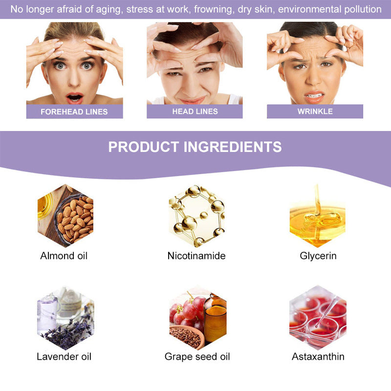 YURHERSU butterfly-shaped mask patch forehead patch hydrating moisturizing contraction of pores to moisturize and tighten soothing skin