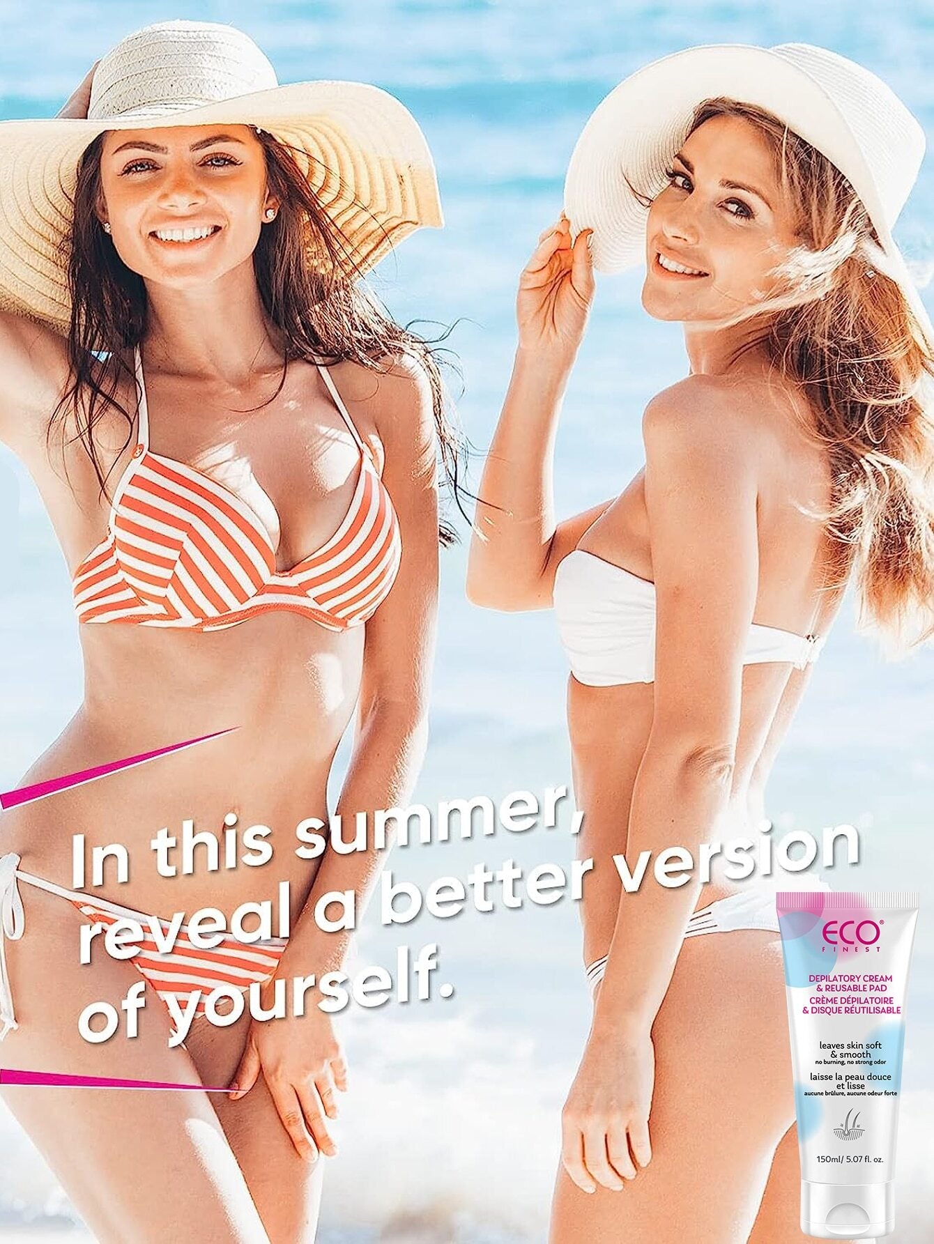 ECO Ha R Cea 150m5.07oz, 1pcs Body Care Wax Comfort Cosmetic