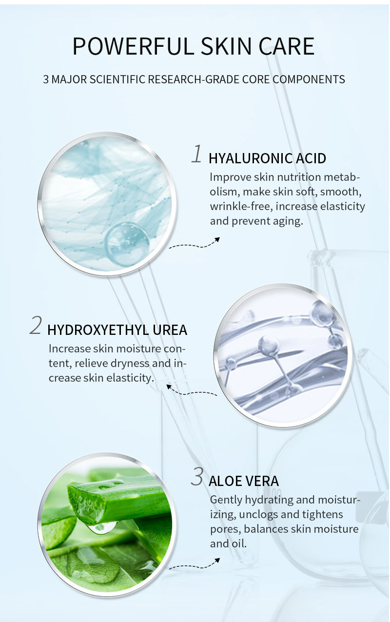 YURHERSU Hyaluronic Acid Original Hydrating Moisturizing Nourishing Firming Repairing Hyaluronic Acid Essence