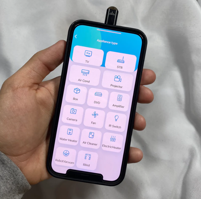 Matrixneraton Mobile phone wireless infrared remote control