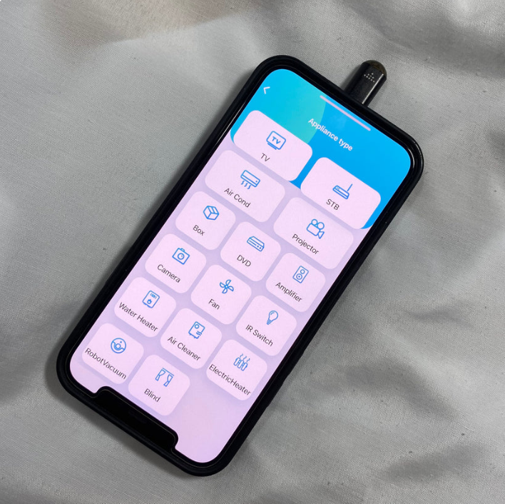 Matrixneraton Mobile phone wireless infrared remote control