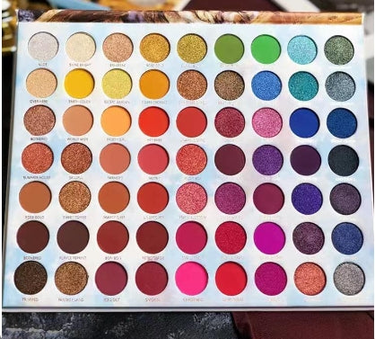 Lucky Scoop  Beauty Bundle 25-35Pcs Big Eyeshadow,Highligher, Lipstick,Mascara,Eyeliner,makeup set