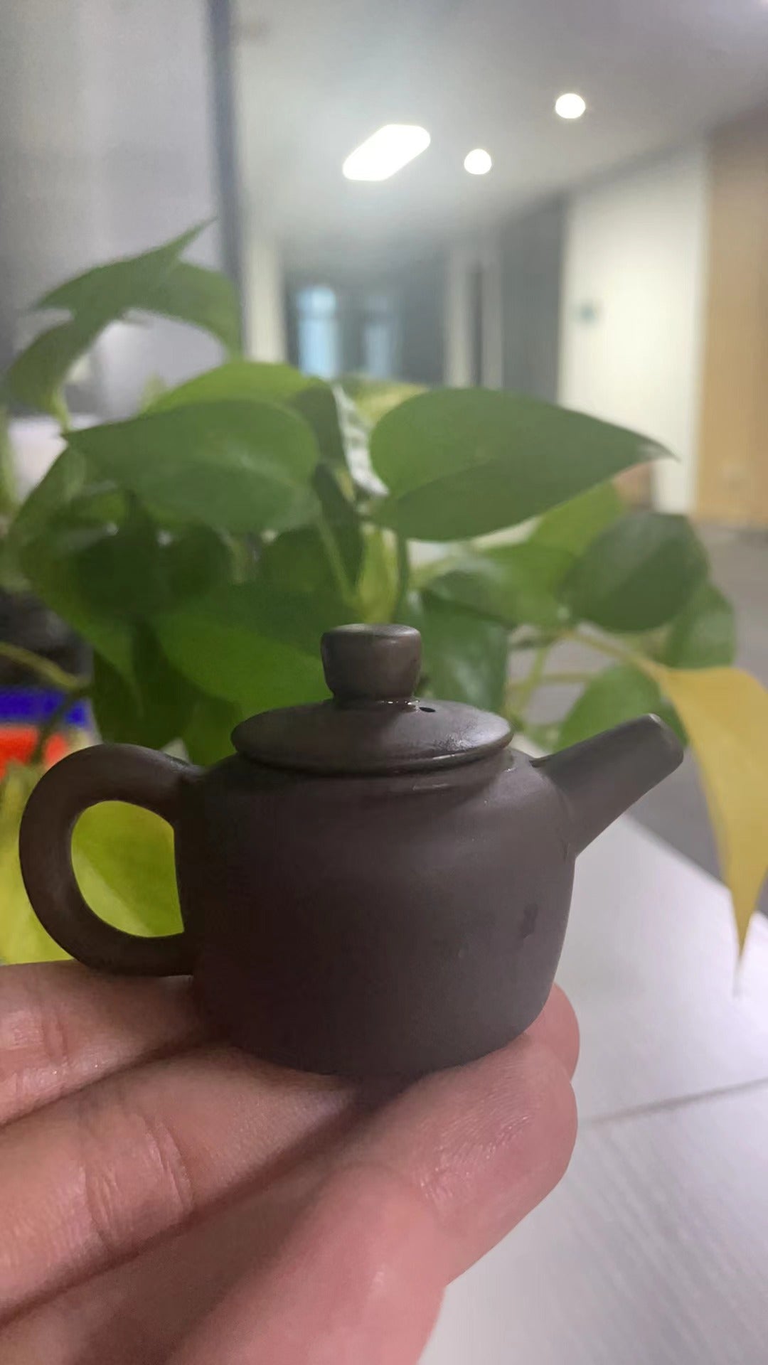 Chinese traditional purple clay pot tea clay manual kung fu tea set home living room purple clay pot business activities accompanied by gifts to elders