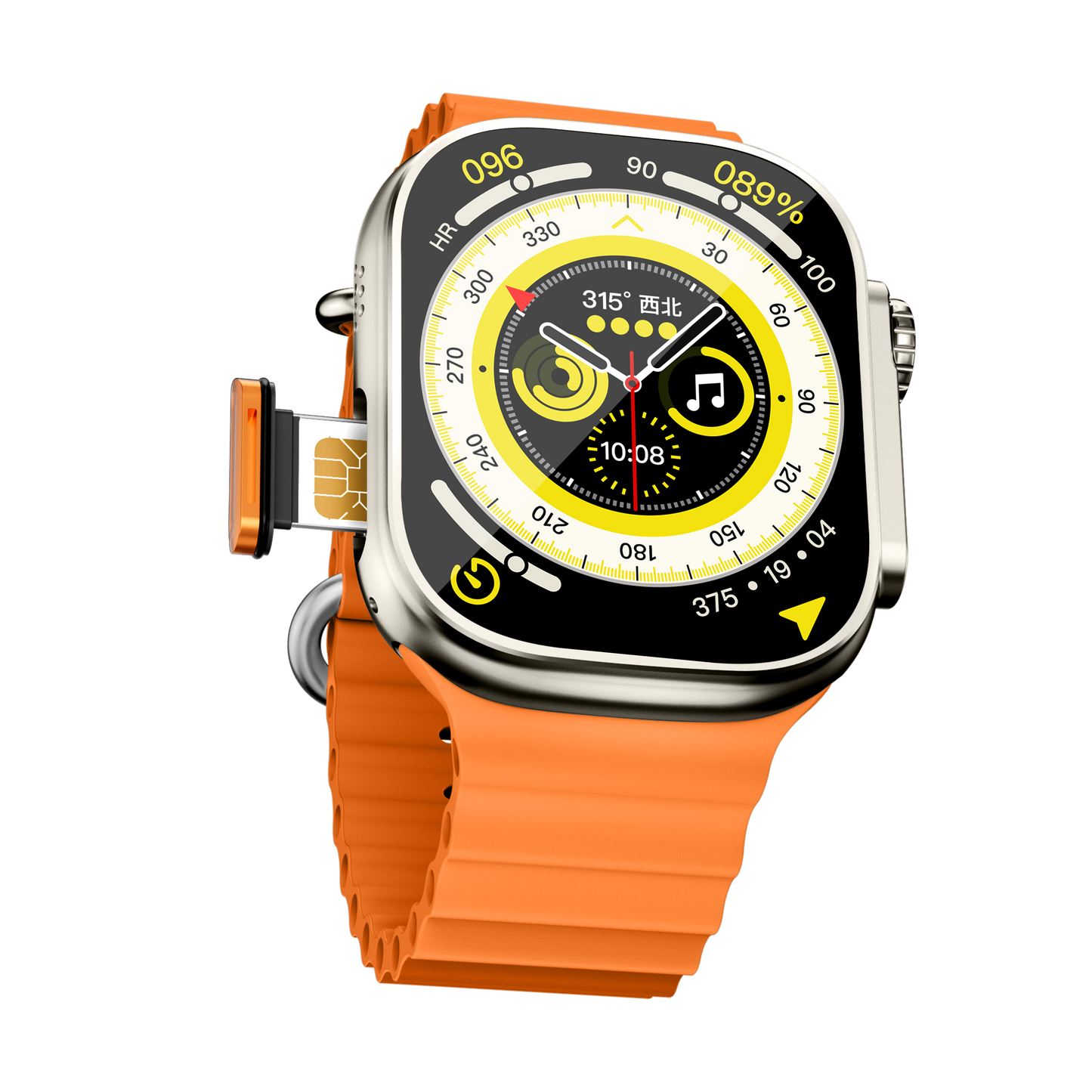 WS9 ULTRA Bluetooth Smartwatch,Touchscreen Wrist Smart Phone Watch Sports Fitness Tracker with SIM Card Slot Camera Pedometer Compatible with Android Smartphone for Kids Men Women