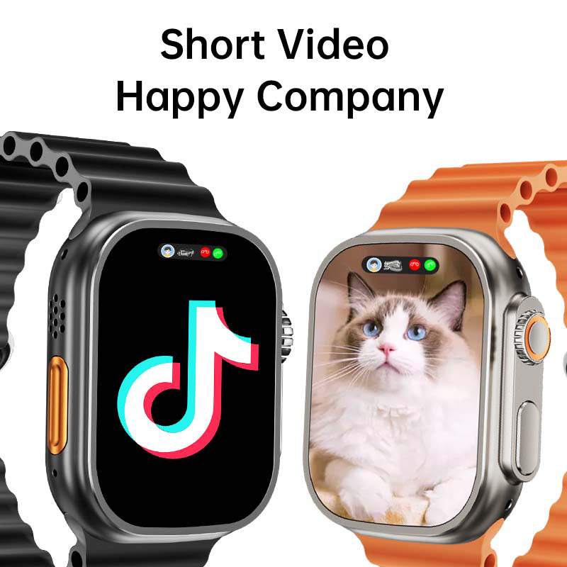 WS9 ULTRA Bluetooth Smartwatch,Touchscreen Wrist Smart Phone Watch Sports Fitness Tracker with SIM Card Slot Camera Pedometer Compatible with Android Smartphone for Kids Men Women