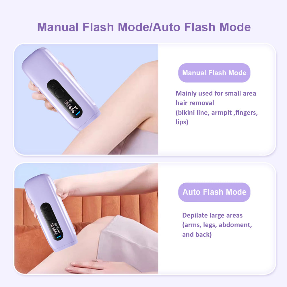 U like it Air 3 At-Home Laser IPL HairRemoval Device Skin-Safe with Sapphire Cooling Technology and.  Clinical Results From Home