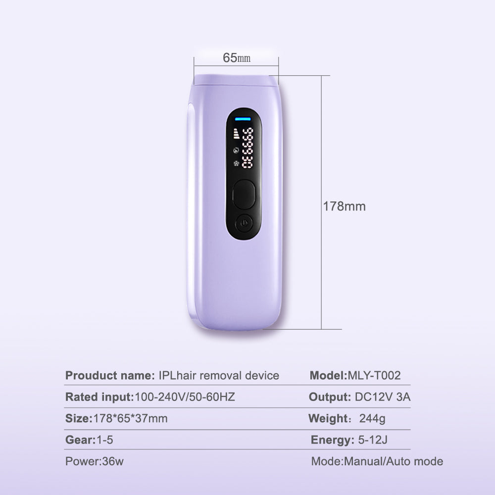 U like it Air 3 At-Home Laser IPL HairRemoval Device Skin-Safe with Sapphire Cooling Technology and.  Clinical Results From Home