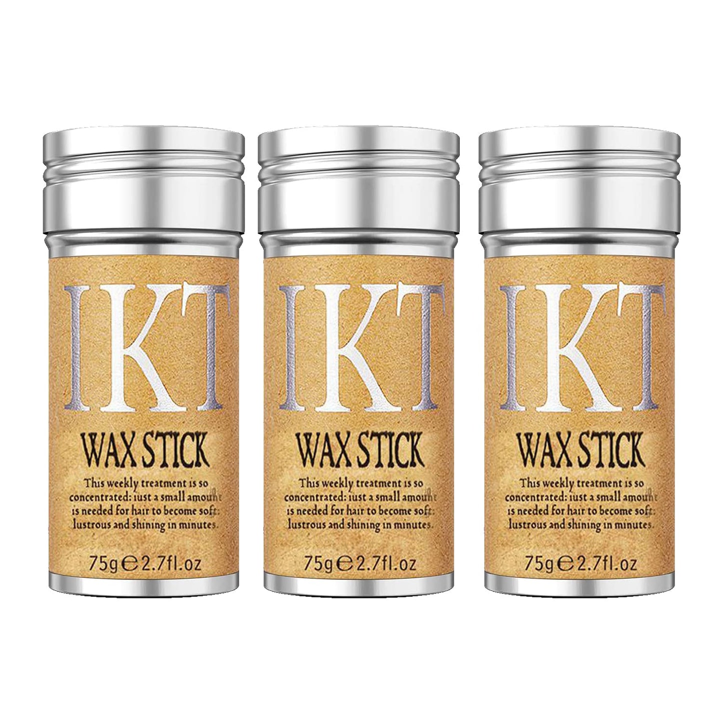 Hair Wax Stick for Wigs, Bed Head Stick Edge Control Slick Stick Hair Pomade Stick Non-greasy Styling Wax, Long Lasting, Temporary Hair Styling Product for Edge Frizz Hair SOVONCARE 2.7 Oz