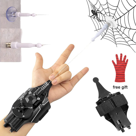 Spiderman launcher spider silk launch kit is super cool
