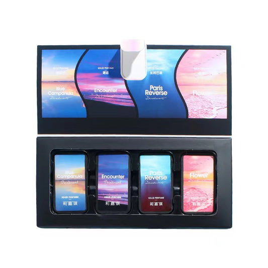 Solid perfume set 4-in-one set