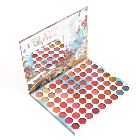 Glazzi eyeshadow palette 63 colors
