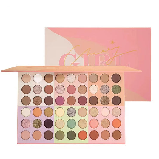 Girl eyeshadow palette 54 colors
