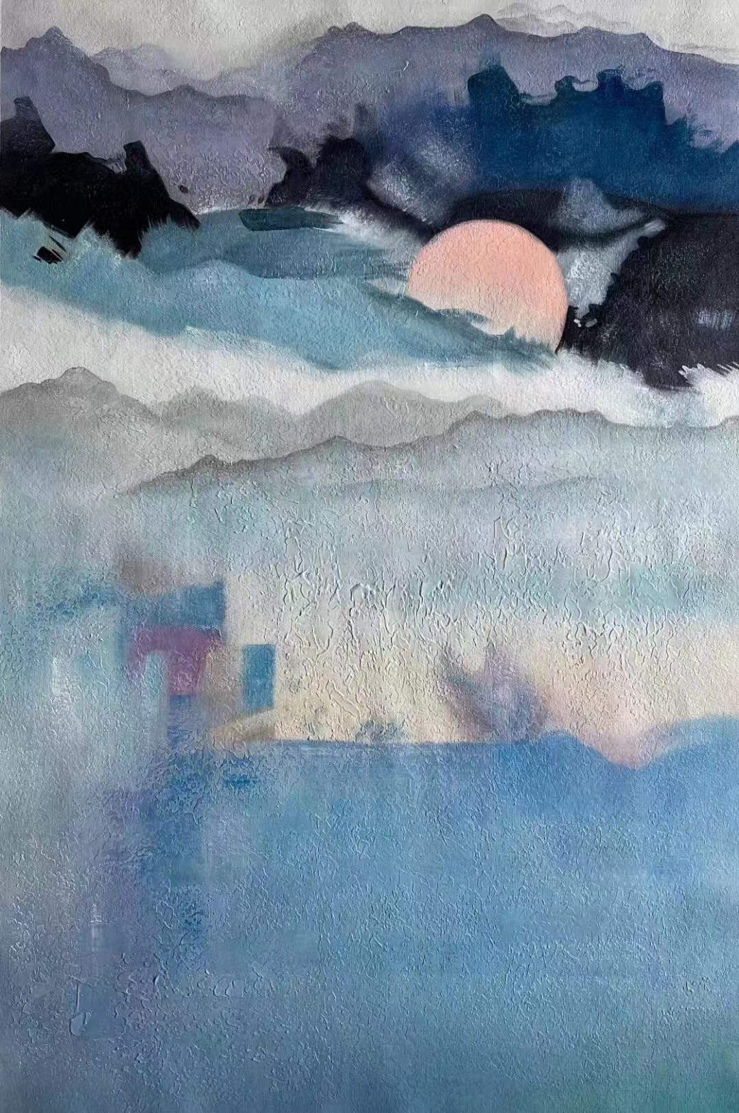 Decorative abstract painting